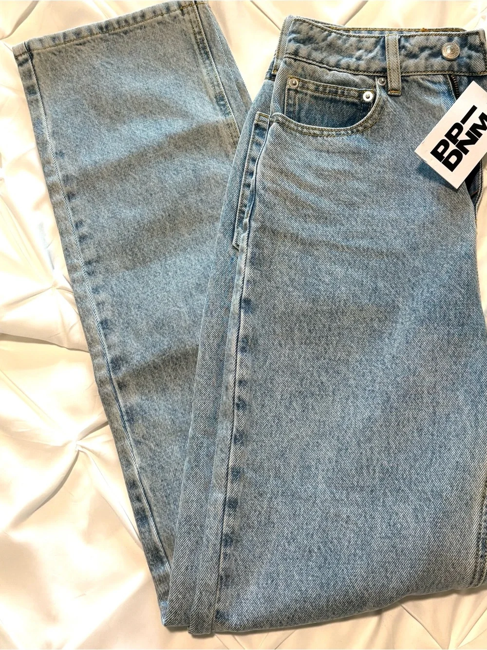 Princess Polly Holland High Rise Straight Leg Denim Jeans Size 4T NWT